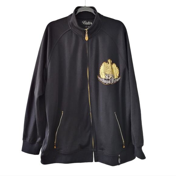 Eight 732 Royal Fleet We Fly Together Le Grand Tour Jacket 2XL Dragon Embroidery - Picture 2 of 6